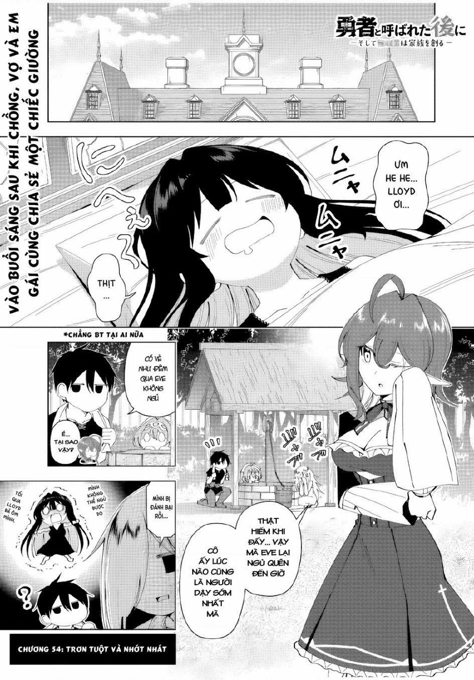 Yuusha To Yobareta Nochi Ni: Soshite Musou Otoko Wa Kazoku Wo Tsukuru 54 trang 1