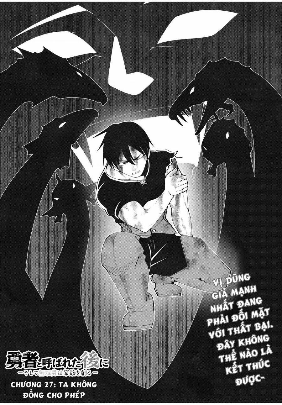 Yuusha To Yobareta Nochi Ni: Soshite Musou Otoko Wa Kazoku Wo Tsukuru Chuong 27 trang 1