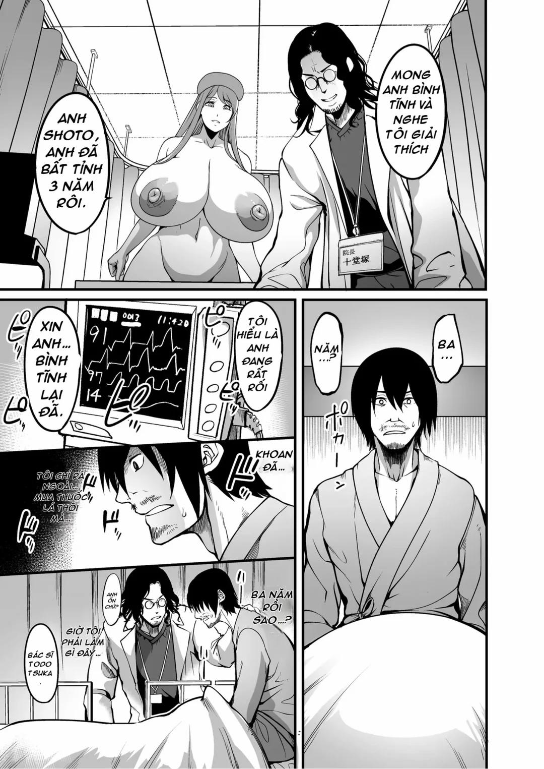 Zenra Nurse no Bakunyuu Kango Byouin Oneshot trang 10