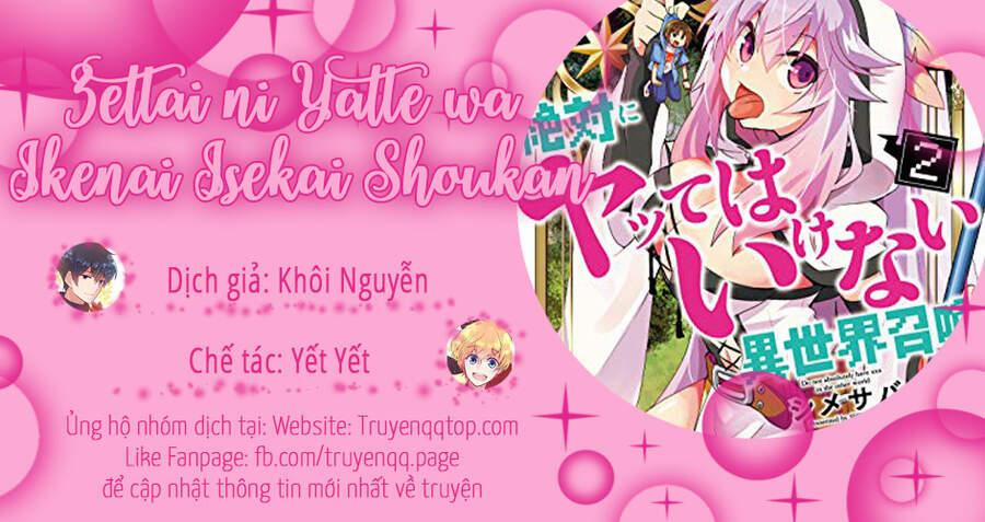 Zettai Ni Yatte Wa Ikenai Isekai Shoukan 26.5 trang 12