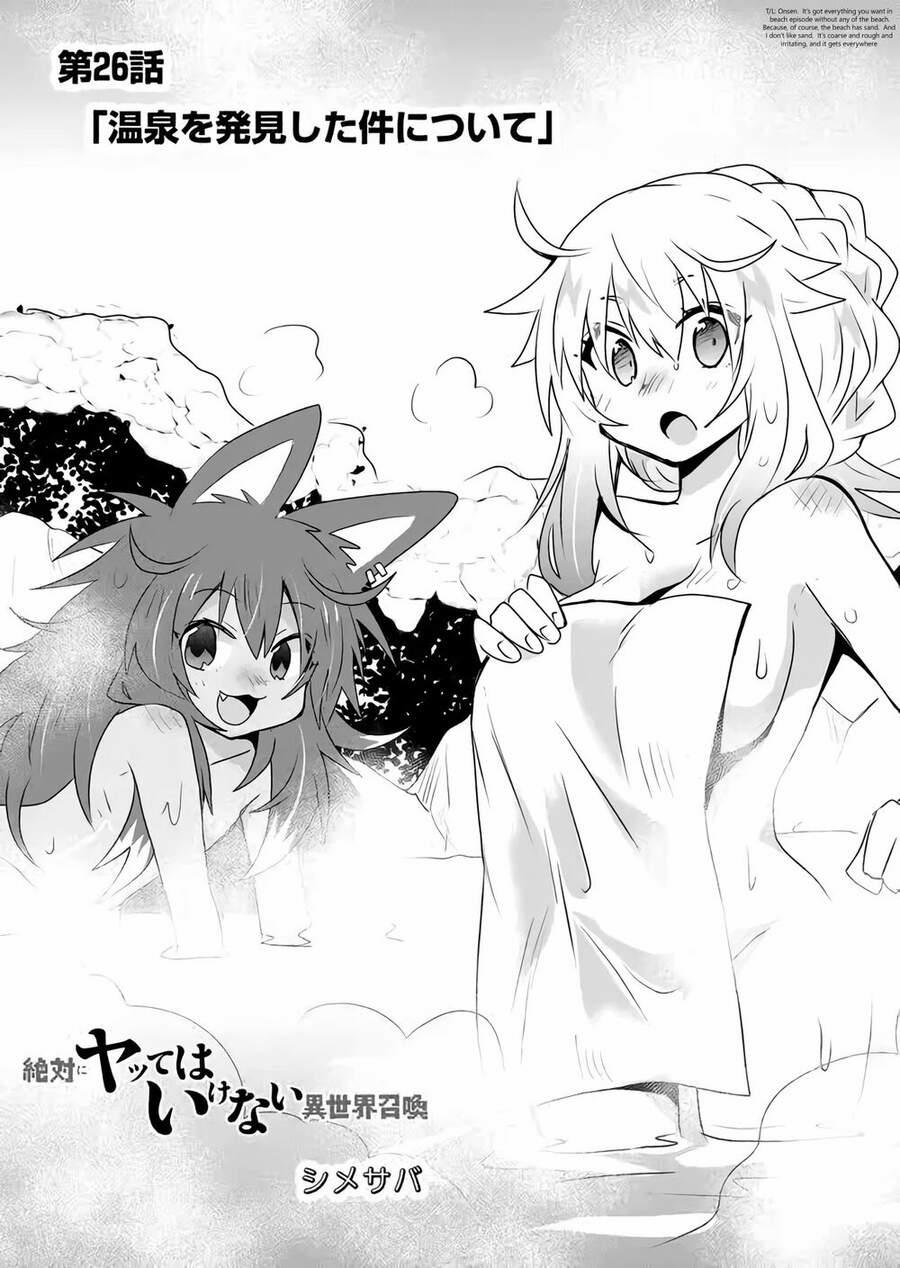 Zettai Ni Yatte Wa Ikenai Isekai Shoukan 27 trang 2