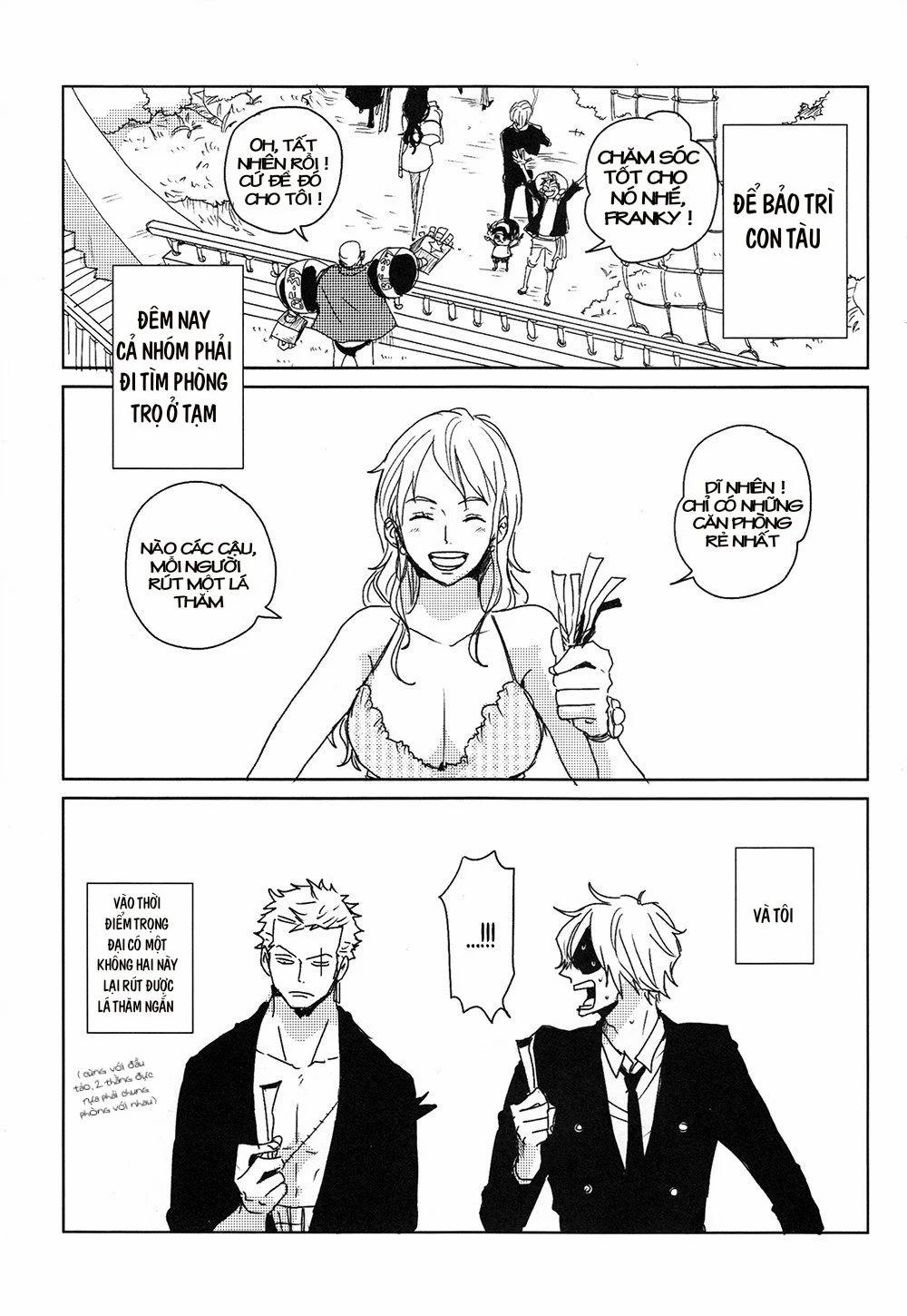 Zosan Doujinshi – One Piece 1 trang 1